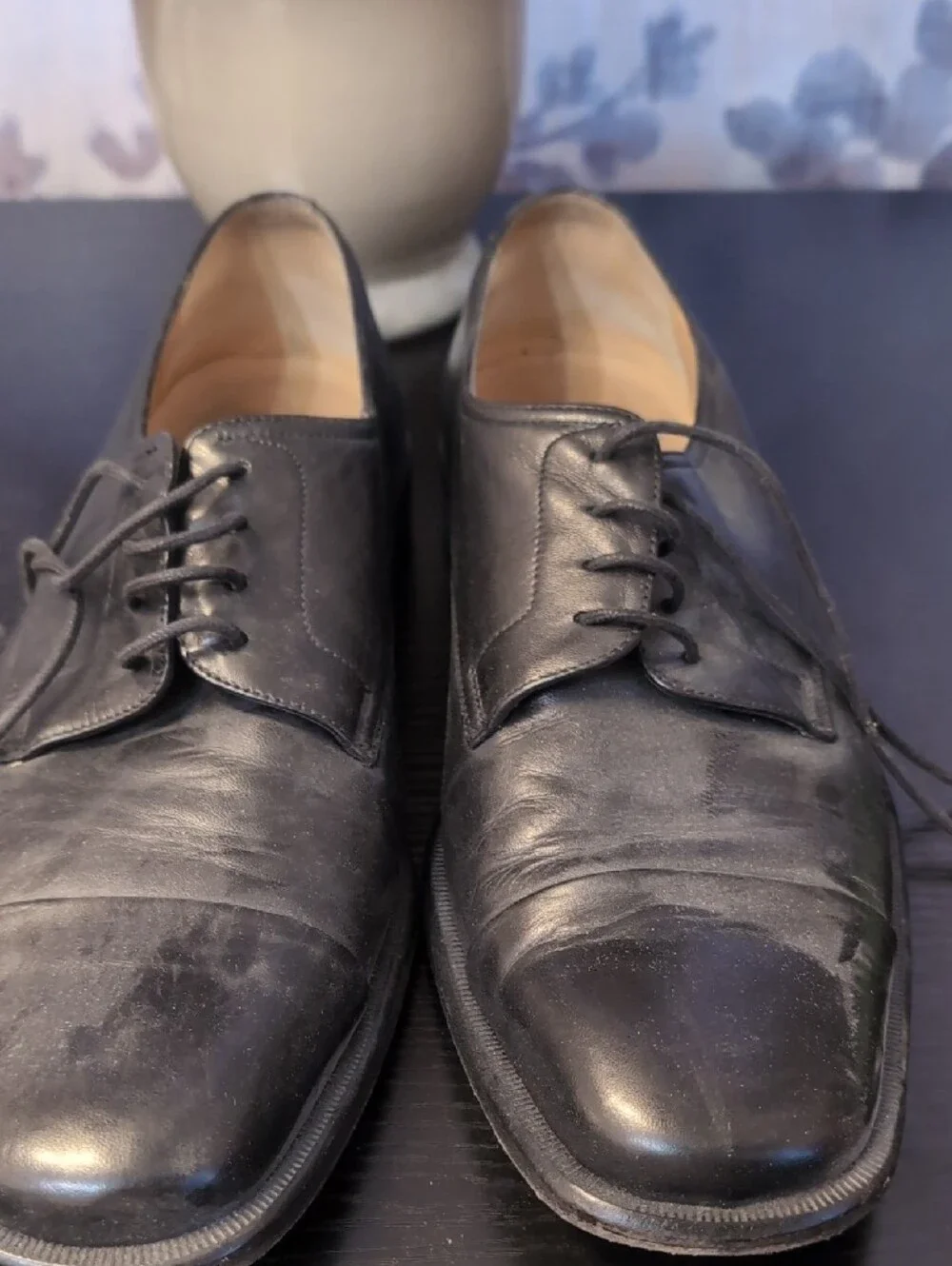Bruno Magli polished black